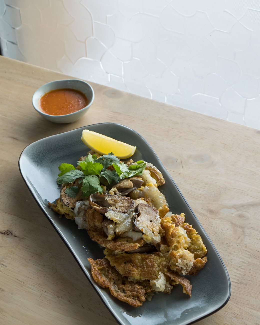 Signature Orh Luak (Meat-Free Oyster Omelette)